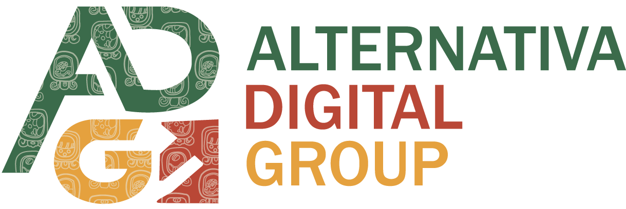 Logotipo principal de Alternativa Digital Group (ADG), agencia experta en diseño web y estrategias digitales.